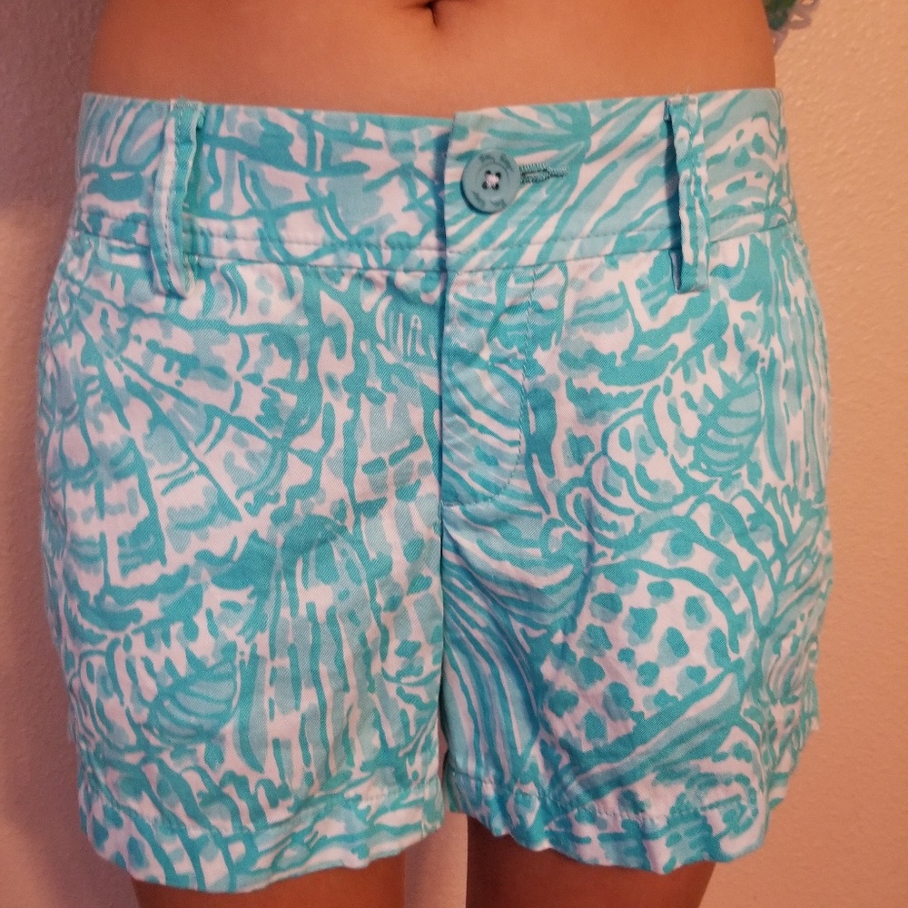Lilly pulitzer shorts size 2